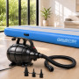 Powertrain 6m x 1m Inflatable Air Track 20cm Thick Gymnastics Exercise Tumbling Mat in Blue with Electric Pump thumbnail 15