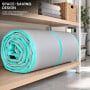 Powertrain 6m x 1m Inflatable Air Track 20cm Thick Gymnastics Exercise Tumbling Mat in Green with Electric Pump thumbnail 11