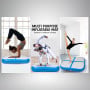 1m Air track Block Tumbling Mat Gymnastics Exercise - Blue thumbnail 8