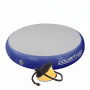 Powertrain 20cm Thick 1m Airtrack Spot Round Inflatable Gymnastics Tumbling Mat Air Track with Pump - Dark Blue thumbnail 1