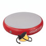 Powertrain 20cm Thick 1m Airtrack Spot Round Inflatable Gymnastics Tumbling Mat Air Track with Pump - Red thumbnail 1