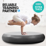 1m Air Track Spot Round Inflatable Gymnastics Tumbling Mat Pump Black thumbnail 2