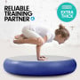 1m Air Track Spot Round Inflatable Gymnastics Tumbling Mat Pump Dark Blue thumbnail 2