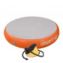 Powertrain 20cm Thick 1m Airtrack Spot Round Inflatable Gymnastics Tumbling Mat Air Track with Pump - Orange thumbnail 1