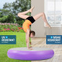 1m Air Spot Tumbling Mat Gymnastics Round Exercise Track - Purple thumbnail 5