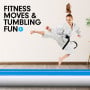 6m Airtrack Tumbling Mat Gymnastics Exercise 20cm Air Track Blue White thumbnail 9
