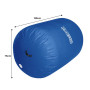 Inflatable Air Exercise Roller Gymnastics Gym Barrel 120 x 75cm Blue thumbnail 3