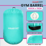 Inflatable Air Exercise Roller Gymnastics Gym Barrel 120 x 75cm Green thumbnail 7