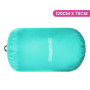 Inflatable Air Exercise Roller Gymnastics Gym Barrel 120 x 75cm Green thumbnail 2