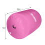 Inflatable Air Exercise Roller Gymnastics Gym Barrel 120 x 75cm Pink thumbnail 3
