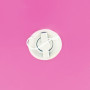 Inflatable Air Exercise Roller Gymnastics Gym Barrel 120 x 75cm Pink thumbnail 4