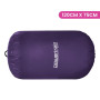 Inflatable Air Exercise Roller Gymnastics Gym Barrel 120 x 75cm Purple thumbnail 2