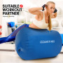 Inflatable Air Exercise Roller Gymnastics Gym Barrel 120 x 75cm Blue thumbnail 9
