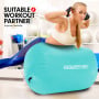 Inflatable Air Exercise Roller Gymnastics Gym Barrel 120 x 75cm Green thumbnail 9