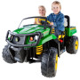 John Deere XUV 550 Gator 12V Kids Battery Powered Electric Ride On Toy Truck with Dump Bed thumbnail 2