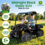 John Deere Midnight Black Gator XUV Kids Ride On Car Dual Seat 12V Battery thumbnail 4