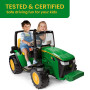 John Deere Dual Force Tractor Battery Operated 2-Seater Ride On thumbnail 10