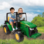 John Deere Dual Force Tractor Battery Operated 2-Seater Ride On thumbnail 11