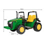 John Deere Dual Force Tractor Battery Operated 2-Seater Ride On thumbnail 2