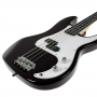 Karrera Electric Bass Guitar Pack - Black thumbnail 2