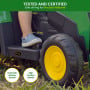 John Deere 12V Ride On Tractor with Trailer Working Lights & Remote thumbnail 9