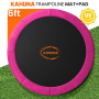 Kahuna 6ft Replacement Trampoline Safety Pad Cover and Jumping Spring Mat - Pink thumbnail 7