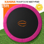 Kahuna 16ft Replacement Trampoline Safety Pad Cover and Jumping Spring Mat - Pink thumbnail 1