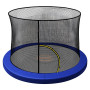 Kahuna 12ft Trampoline Pad and Net - Blue thumbnail 1