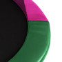 Kahuna 14ft Trampoline Pad and Net - Rainbow thumbnail 2