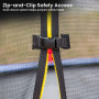 Kahuna 14ft Trampoline Pad and Net - Rainbow thumbnail 6