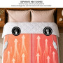 Laura Hill Queen Electric Heated Underlay Blanket Fleecy Fabric with Timer thumbnail 9