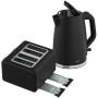 Pronti Silver Noir Collection 4 Slice Toaster and Kettle Bundle thumbnail 16