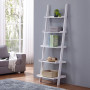 Sarantino Aster 5-Tier Ladder Shelf - White thumbnail 7