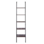 Sarantino Amelia 5-Tier Ladder Shelf - Walnut thumbnail 2
