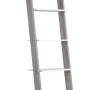 Sarantino Mira 5-Tier Ladder Shelf - White and Grey Oak thumbnail 2