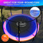 Kahuna LED Multi-Colour Smart Motion Sensor Trampoline Lighting Kit with 16 Colours for 12ft Trampolines thumbnail 7
