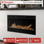 Dimplex 34-inch Linear Fireplace Driftwood and River Rock Accessory Package thumbnail 9