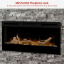 Dimplex 34-inch Linear Fireplace Driftwood and River Rock Accessory Package thumbnail 4