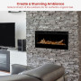 Dimplex 34-inch Linear Fireplace Driftwood and River Rock Accessory Package thumbnail 6