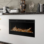 Dimplex 34-inch Linear Fireplace Driftwood and River Rock Accessory Package thumbnail 8