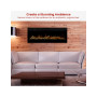 Dimplex 50-inch Linear Fireplace Driftwood and River Rock Accessory Package thumbnail 6