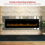 Dimplex Driftwood & River Rock Accessory Pack Kit for 74-inch Linear Fireplace thumbnail 6