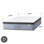 Laura Hill Essential Australian Made Double Premium Mattress thumbnail 3