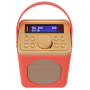 Majority Little Shelford Bluetooth & Dab Radio With Bluetooth-red thumbnail 2