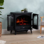 Dimplex Leckford Optiflame Electric Fire Stove - 2kW thumbnail 8