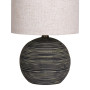 Sarantino Ceramic Table Lamp with Striped Pattern thumbnail 4