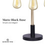 Sarantino Exposed Bulb Industrial Table Lamp thumbnail 2