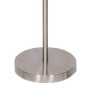 Sarantino Brushed Nickel Height-Adjustable Metal Floor Lamp thumbnail 4