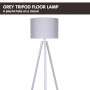 Sarantino Tripod Floor Lamp Nordic Minimalist Accent Light thumbnail 3
