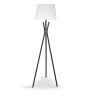 Sarantino Tripod Floor Lamp in Metal and Antique Brass thumbnail 1